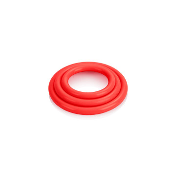 CALEXOTICS - SET TRI-ANELLI ROSSO - Accessori per il pene