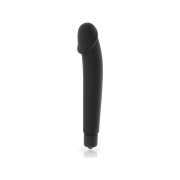 Dolce Vita - Realistic Vibrador Silicona Negro | Vybes.it