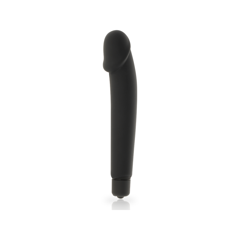 Dolce Vita - Realistic Vibrador Silicona Negro | Vybes.it