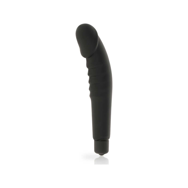 Dolce Vita - Realistic Pleasure Vibrador Silicona Negro | Vybes.it