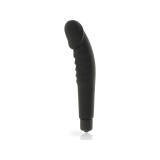 Dolce Vita - Realistic Pleasure Vibrador Silicona Negro | Vybes.it