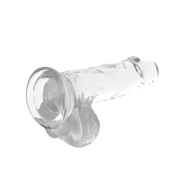 X RAY - CAZZO TRASPARENTE CON SFERE 15.5 CM -O- 3.5 CM - Peni realist…