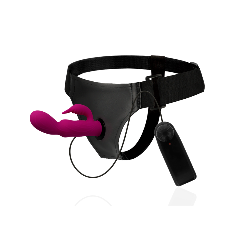 Harness Attraction - Arnés Vibrador Rabbit Vincent 15 Cm - O - 4 Cm