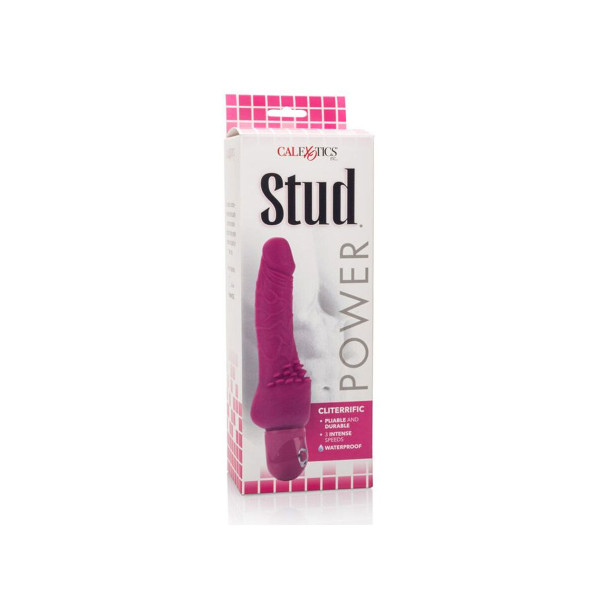 CALEXOTICS - POWER STUD CLITERRIFIC VIBRADOR ROSA