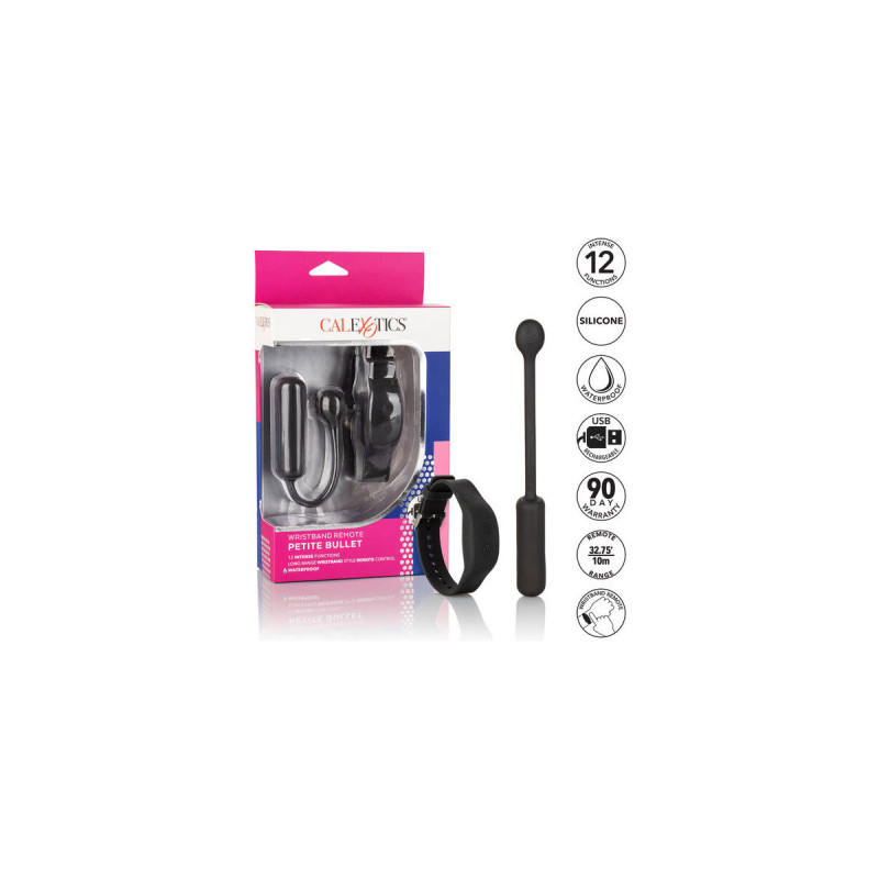 Calexotics - Bala Vibradora Pequeña Con Pulsera De Control |