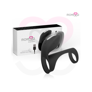 Moressa - Brandon Potente Anillo Vibrador Con Funda De