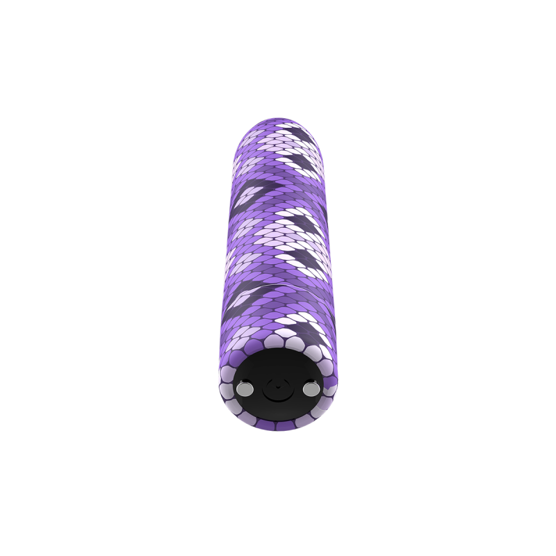 Custom Bullets - Bala Recargable Snake Lila 10 Intensidades |