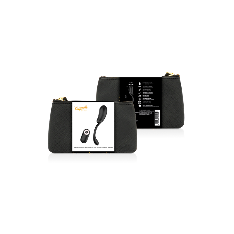 Coquette Chic Desire - Oeuf Vibrant Télécommande Rechargeable