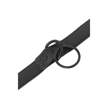 Darkness - Collier Noir Avec Chaîne | Vybes.it