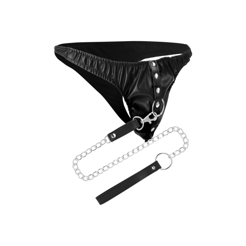 Darkness - Tanga De Sumisión Con Cadena Metal | Vybes.it