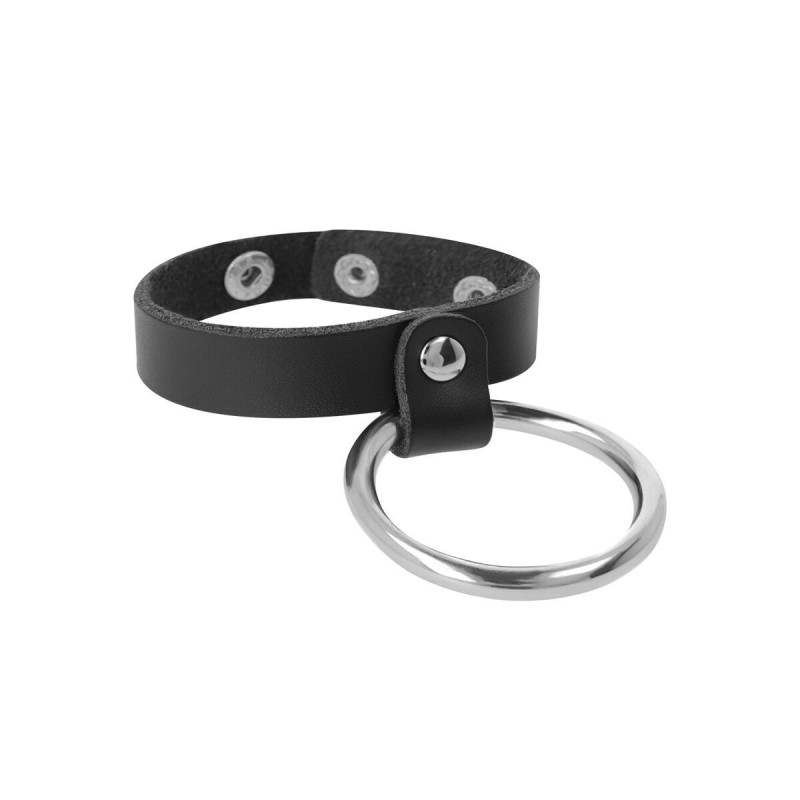 DARKNESS - METAL RING FOR THE PENIS AND TESTICLES - DARKNESS BONDAGE…