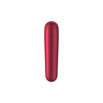 Satisfyer - Dual Love Vibrador Y Succionador Con Aire Pulsado Rojo
