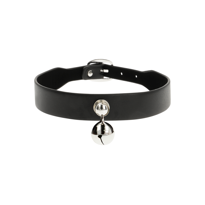 Coquette Chic Desire - Halskette Aus Veganem Leder Für Damen Rassel
