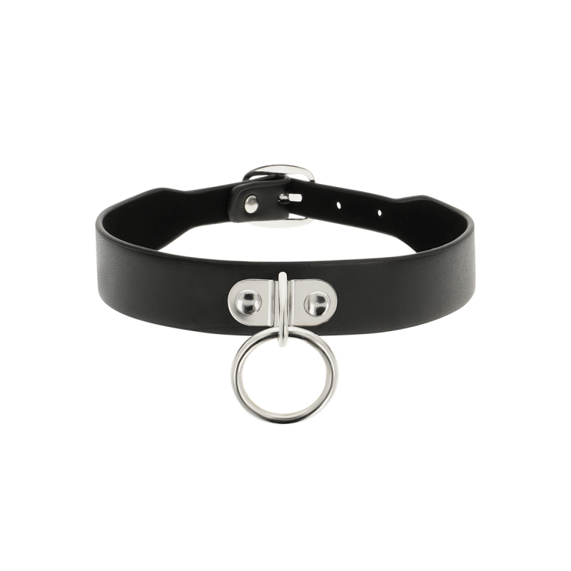 Coquette Chic Desire - Collar Cuero Vegano Accesorio Woman Fetish |