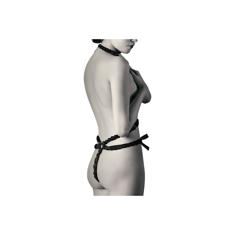 Coquette Chic Desire - Lingerie Set Con Pezoneras Deluxe | Vybes.it