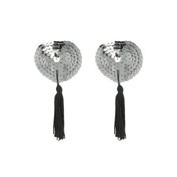 Coquette Chic Desire - Cubre Pezones Silver | Vybes.it
