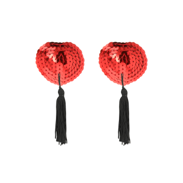 Coquette Chic Desire - Cubre Pezones Rojo | Vybes.it