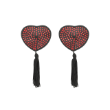 Coquette Chic Desire - Cubre Pezones Rojo / Negro | Vybes.it