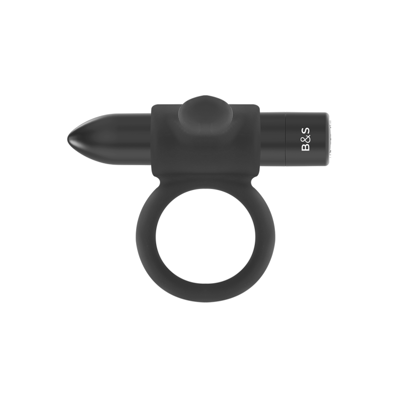 Black&Silver - Cameron Black Rechargeable Ring | Vybes.it