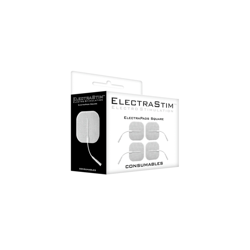 ELECTRASTIM - QUADRATISCHE SELBSTKLEBENDE PADS - Elektrostimulation