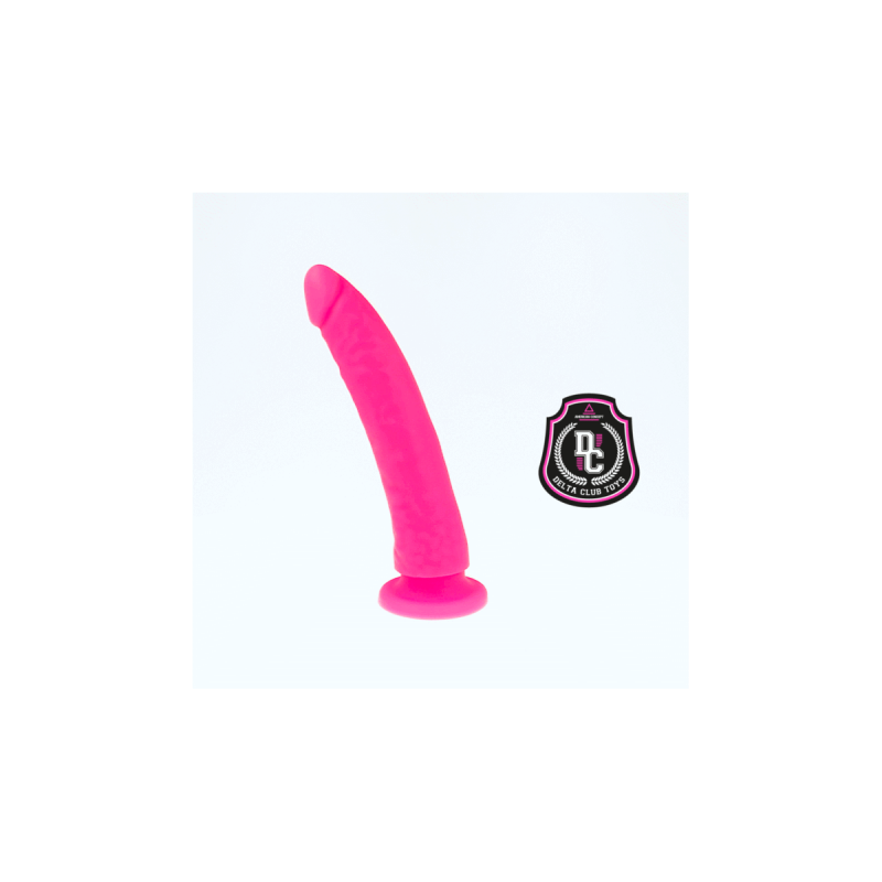 Delta Club - Dildo Realista Rosa Silicona Medica 17 Cm - O - 3 Cm |