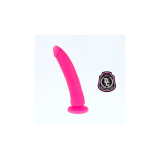 Delta Club - Dildo Realista Rosa Silicona Medica 20 Cm - O - 4 Cm |