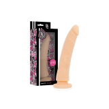 Delta Club - Toys Arnés + Dildo Natural Silicona Medica 17 Cm - O