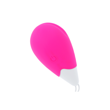 Ohmama - Uovo Vibrante 10 Modalità Rosa E Bianco | Vybes.it