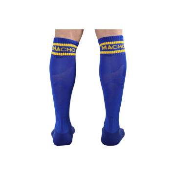 MACHO - LANGE SOCKEN, EINE GRÖSSE, BLAU - MACHO UNDERWEAR - /product_…