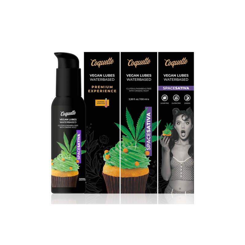 COQUETTE CHIC DESIRE - LUBRIFIANT VEGAN SPACE SATIVA PREMIUM EXPERIEN…