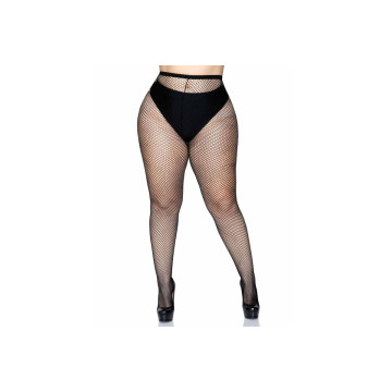 LEG AVENUE - COLLANT A RETE TAGLIA PLUS - LEG AVENUE HOSIERY - Calzini