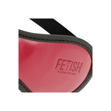 FETISH SUBMISSIVE DARK ROOM - VEGANE LEDERMASKE MIT NEOPRENFUTTER - G…
