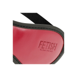 FETISH SUBMISSIVE DARK ROOM - MASQUE EN CUIR VÉGAN AVEC DOUBLURE EN N…