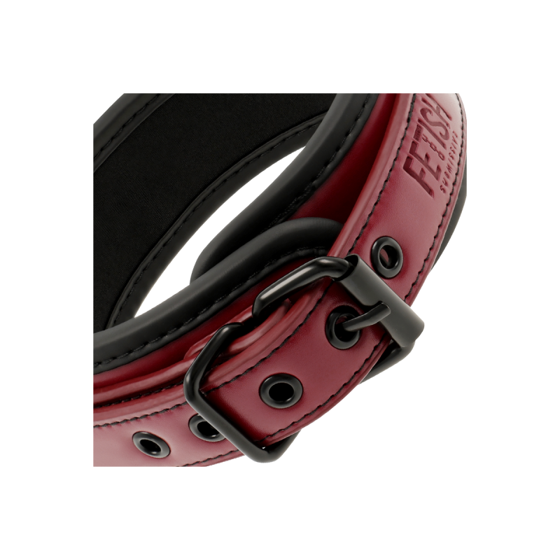 Fetish Submissive Dark Room - Collar Con Cadena Con Forro De
