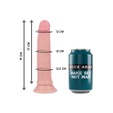 Rockarmy - Harnais + Gode En Silicone Liquide Premium Avenger 19 Cm