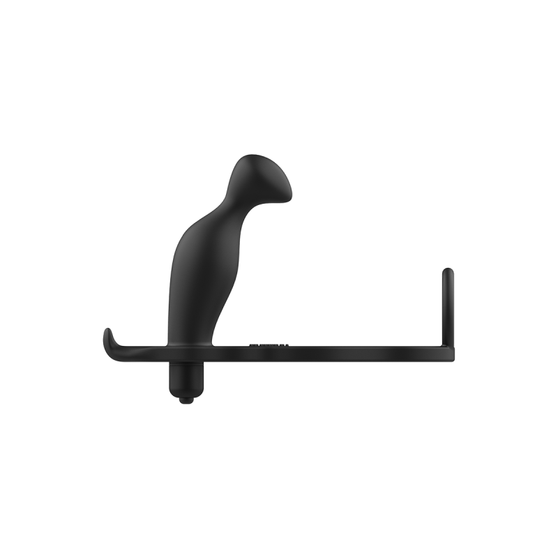 Addicted Toys - Plug Anal Con Anillo Silicona Negro 12 Cm | Vybes.it