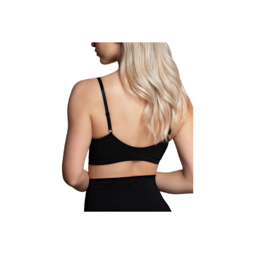 Bye - Bra - Medium Control Sujetador Sin Costuras Negro Talla L |