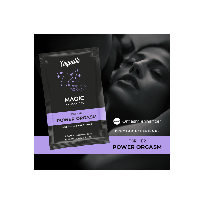 COQUETTE CHIC DESIRE - GEL CLIMAX POCKET MAGIC POUR SON GEL AMÉLIORAN…