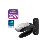 Satisfyer - Double Fun Partner Vibrador Negro | Vybes.it