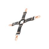Begme - Black Edition Hog Tie Cuero Vegano | Vybes.it