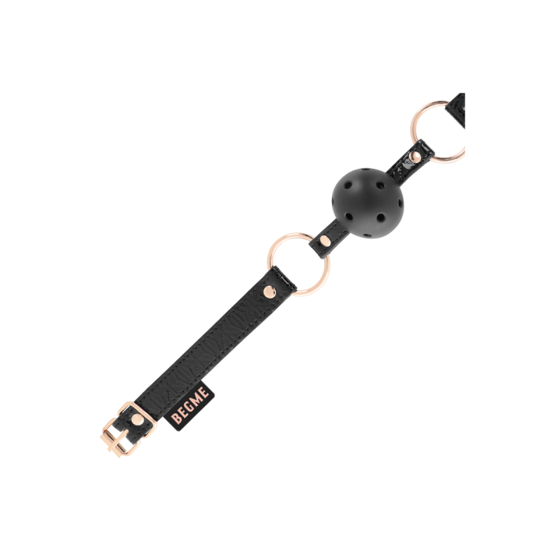 Begme - Black Edition Mordaza Cuero Vegano | Vybes.it