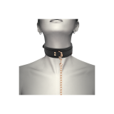 Coquette Chic Desire - Collier Fantaisie En Cuir Végan Avec