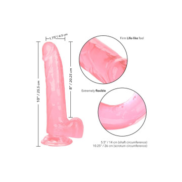 Calexotics - Grösse Königin - Dildo Rosa 20.3 Cm | Vybes.it