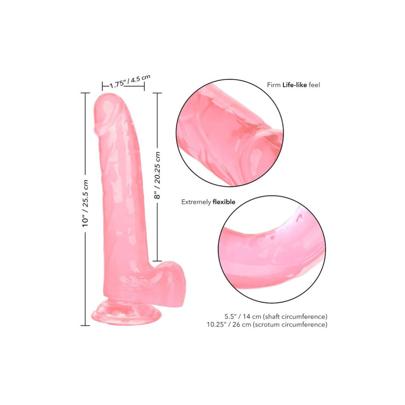 Calexotics - Gode Reine Taille Rose 20.3 Cm | Vybes.it