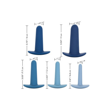 Calexotics - Ensemble Dentraînement Anal Portable 5 Pièces |