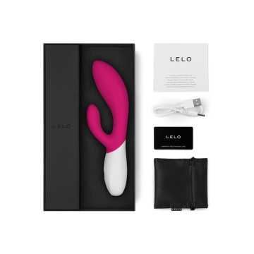 Lelo - Ina Wave 2 Vbrador Luxe Mouvement Spécial Cerise | Vybes.it