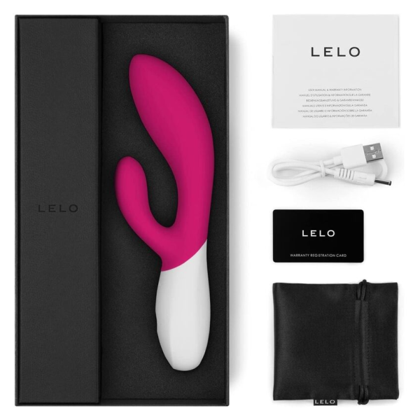LELO - INA WAVE 2 VBRADOR LUXE MOUVEMENT SPÉCIAL CERISE