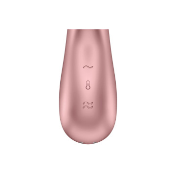 Satisfyer - Hot Lover Vibrador Rosa & Beige | Vybes.it