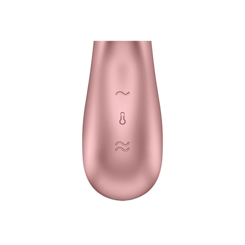Satisfyer - Hot Lover Vibrador Rosa & Beige | Vybes.it