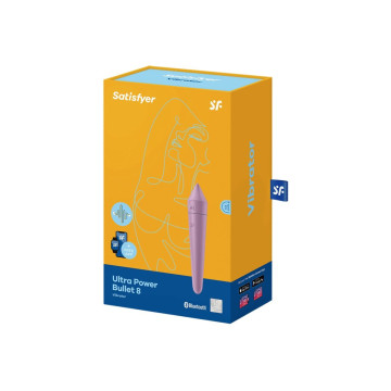 Satisfyer - Ultra Power Bullet 8 Bala Vibradora Lila | Vybes.it